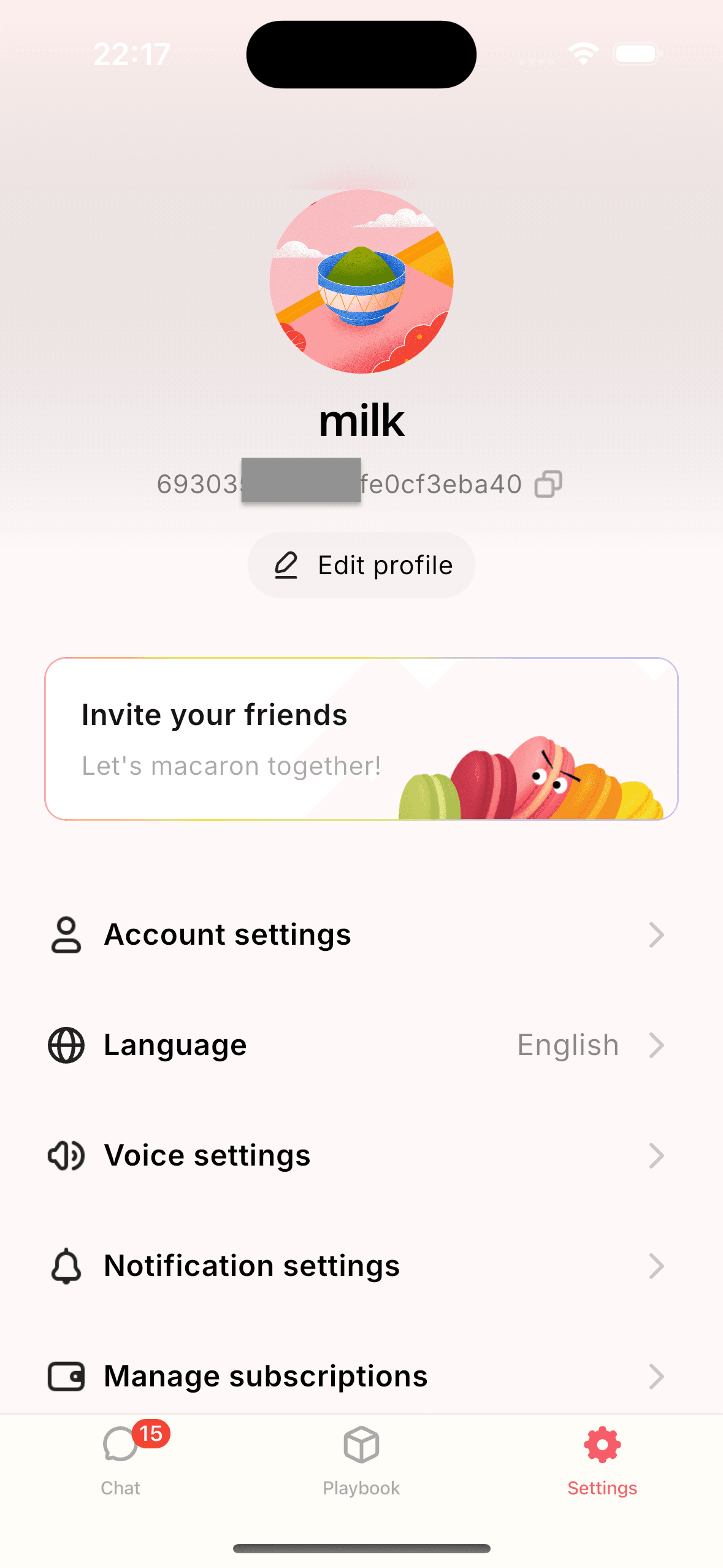 Step 1: Open Account Settings